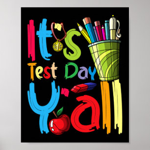 Test Day Yall Appreciation Test 22 Test Day Tea Poster