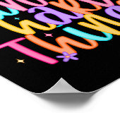 Test Day You Can Do Hard Things Teacher Testing Da Poster (Ecke)