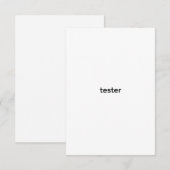 Test Einladung (Vorne/Hinten)