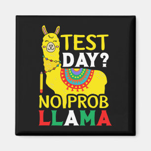 Test für den "Day No Prob-Lama"-Lehrer Magnet