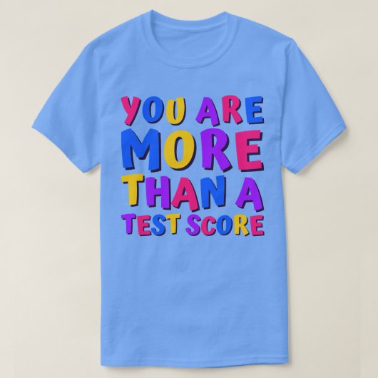 Test für Lehrer T-Shirt (Design vorne)