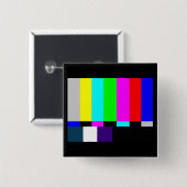 Test-Muster-Album-Abdeckungs-Knopf Button (Vorne & Hinten)