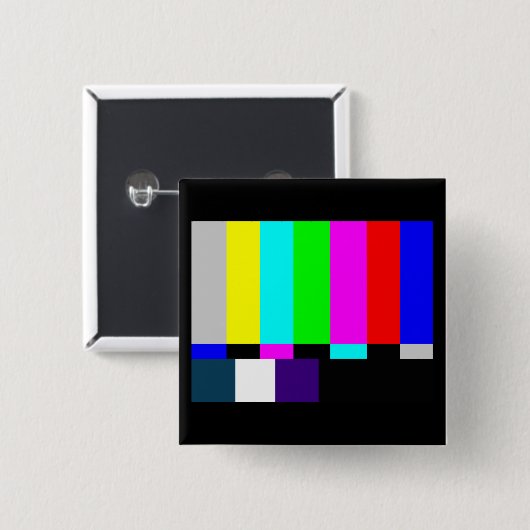 Test-Muster-Album-Abdeckungs-Knopf Button (Vorne & Hinten)