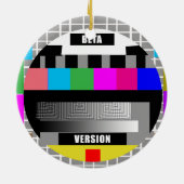 Test-Muster-Verzierung Keramikornament (Hinten)