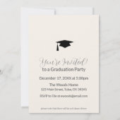 test party einladung (Rückseite)