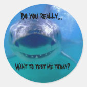 Test Runder Aufkleber (Vorderseite)