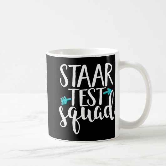 Test Squad Elementarlehrer Testtag Kaffeetasse (Rechts)