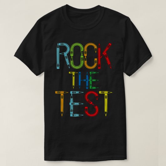 Test Teacher Test Day Funny Testday T T-Shirt (Design vorne)