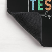 Test-Team - Testtag 2024 Lehrer Motivierend Mousepad (Ecke)