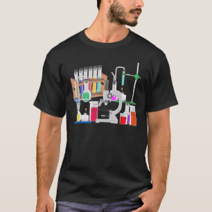 Test Tube Chemistry Physical Biology Science Teach T-Shirt