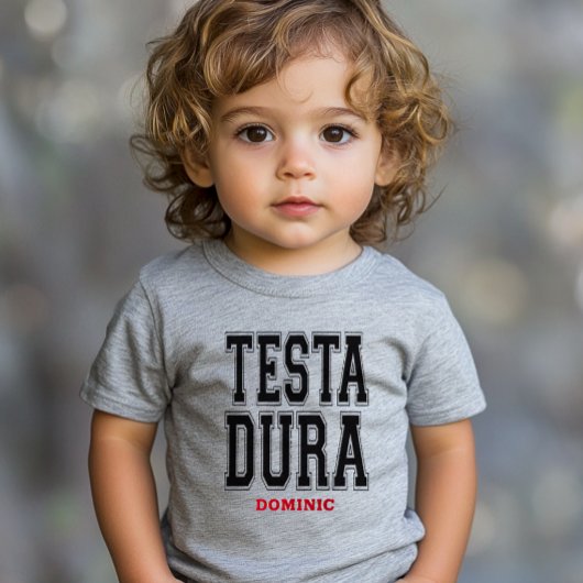 Testa Dura Athletic Babyshirt Kleinkind T-shirt