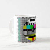 „TESTBILD " zerteilt Kaffeetasse (Vorderseite Links)