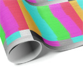 Testbildschirm: Glitch Texture Effect. Geschenkpapier (Rolleneckpunkt)