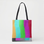 Testbildschirm: Glitch Texture Effect. Tasche (Vorderseite)