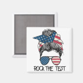Teste den Testtag des Testfehlers Magnet (Vorderseite/Rückseite)