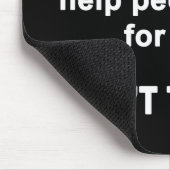 Teste mich nicht mousepad (Ecke)