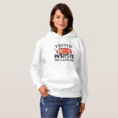 Tested positiv for laziness Sloth Hoodie (Vorne ganz)