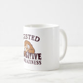 Tested positiv for laziness Sloth Kaffeetasse (VorderseiteRechts)