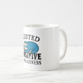Tested positiv for laziness Sloth Kaffeetasse (VorderseiteRechts)