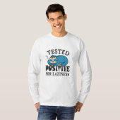 Tested positiv for laziness Sloth T-Shirt (Vorne ganz)