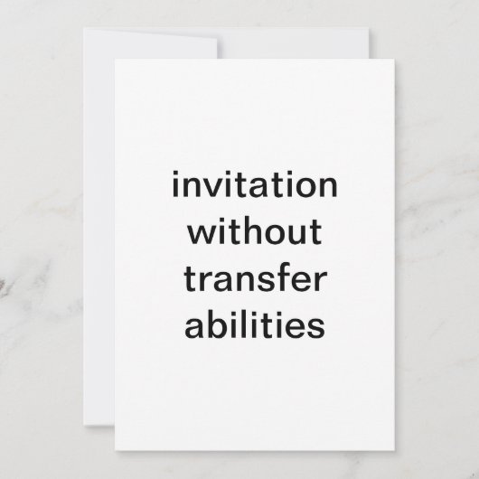 Testeinladung Einladung (Vorderseite)