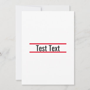 Testeinladung Einladung