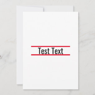 Testeinladung mit Vorlage