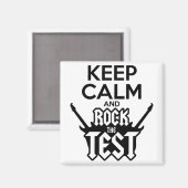 Testen der Ideenschule für den Testlehrer Magnet (Vorderseite/Rückseite)