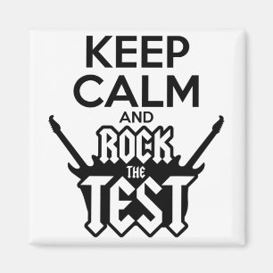 Testen der Ideenschule für den Testlehrer Magnet