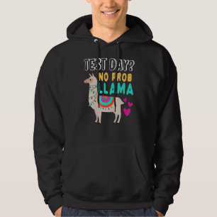 Testen des Lama-Lehrers am Testtag Hoodie