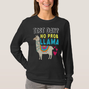 Testen des Lama-Lehrers am Testtag T-Shirt