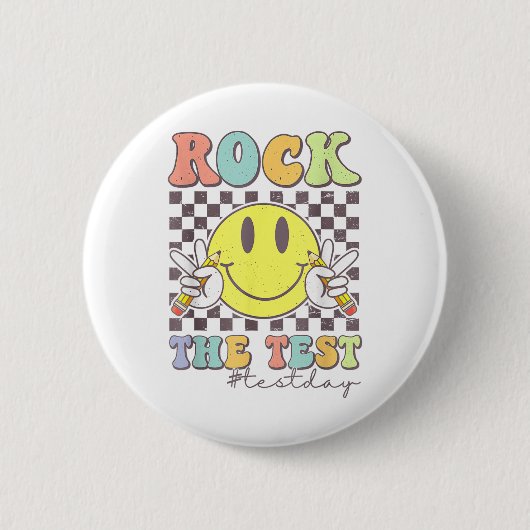 Testen des Motivierend Lehrers Button (Vorderseite)