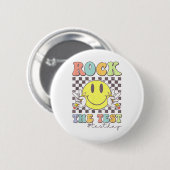 Testen des Motivierend Lehrers Button (Vorne & Hinten)