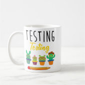 Testen des Niedlichen Cactus Staat Kaffeetasse (Links)