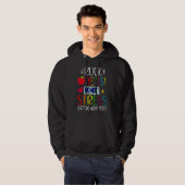 Testen des Testlehrers am Testtag Hoodie (Vorne ganz)