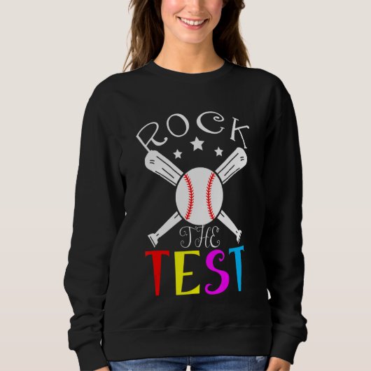 Testen des Testlehrers am Testtag Sweatshirt (Vorderseite)