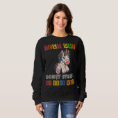 Testen des Testlehrers am Testtag Sweatshirt (Vorne ganz)