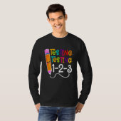 Testen des Testlehrers am Testtag T-Shirt (Vorne ganz)