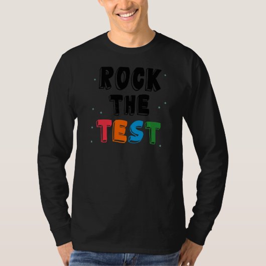 Testen des Testlehrers am Testtag T-Shirt (Vorderseite)
