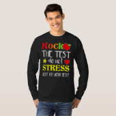 Testen des Testlehrers am Testtag T-Shirt (Vorne ganz)