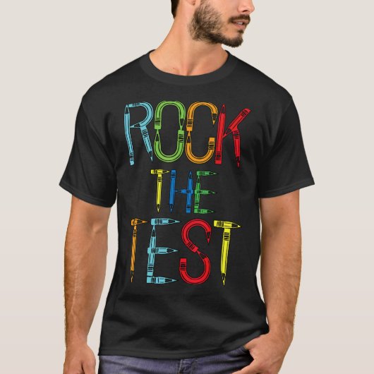 Testen des Testlehrers am Testtag T-Shirt (Vorderseite)
