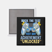 Testen des Teststaar Test Gamer Rock Der Test Mai  Magnet (Vorderseite/Rückseite)