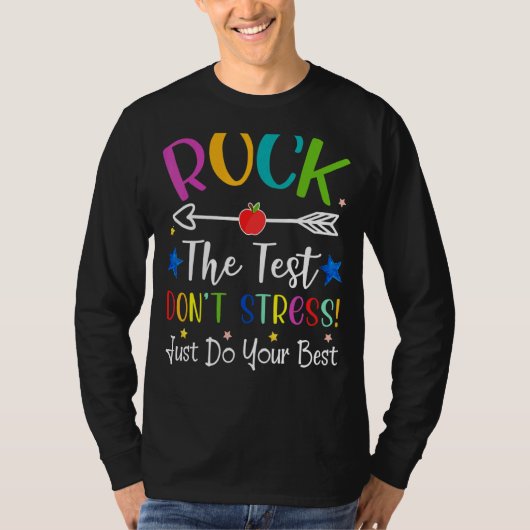Testen Sie den Test vor der K-Vorschulzeit T-Shirt (Vorderseite)