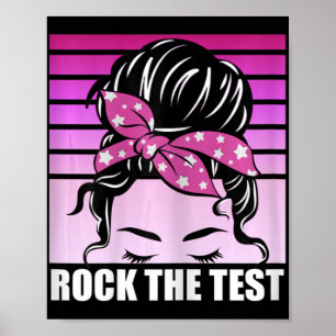 Testen Sie den Testlauf-Fehlerdiagnose-Testtag D Poster