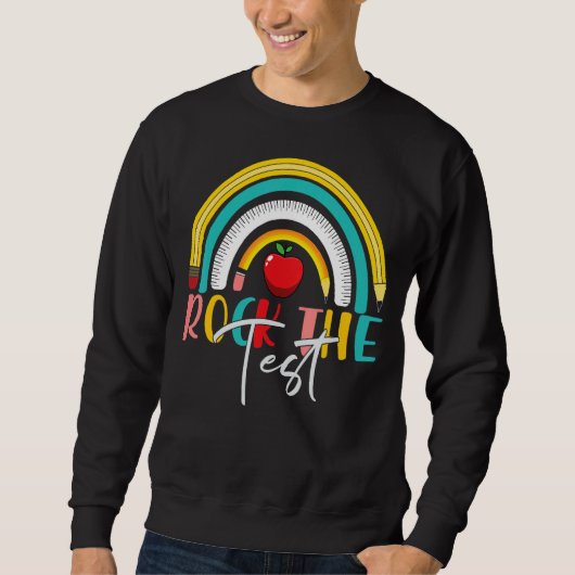 Testen Sie den Testlauf-Testfahrer Sweatshirt (Vorderseite)