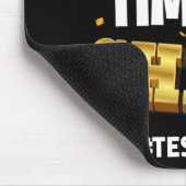 Testen Sie die T-Shirt Lehrer Testschule Ihre Zeit Mousepad (Ecke)