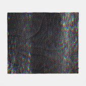 Testen Sie Glitch Textur. Fleecedecke (Vorderseite (Horizontal))