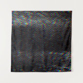 Testen Sie Glitch Textur. Wandteppich (Vorderseite)