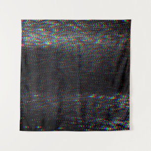 Testen Sie Glitch Textur. Wandteppich