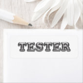 Testen Sie Me White Gray 3D Tester Sample Contaner (Insitu)